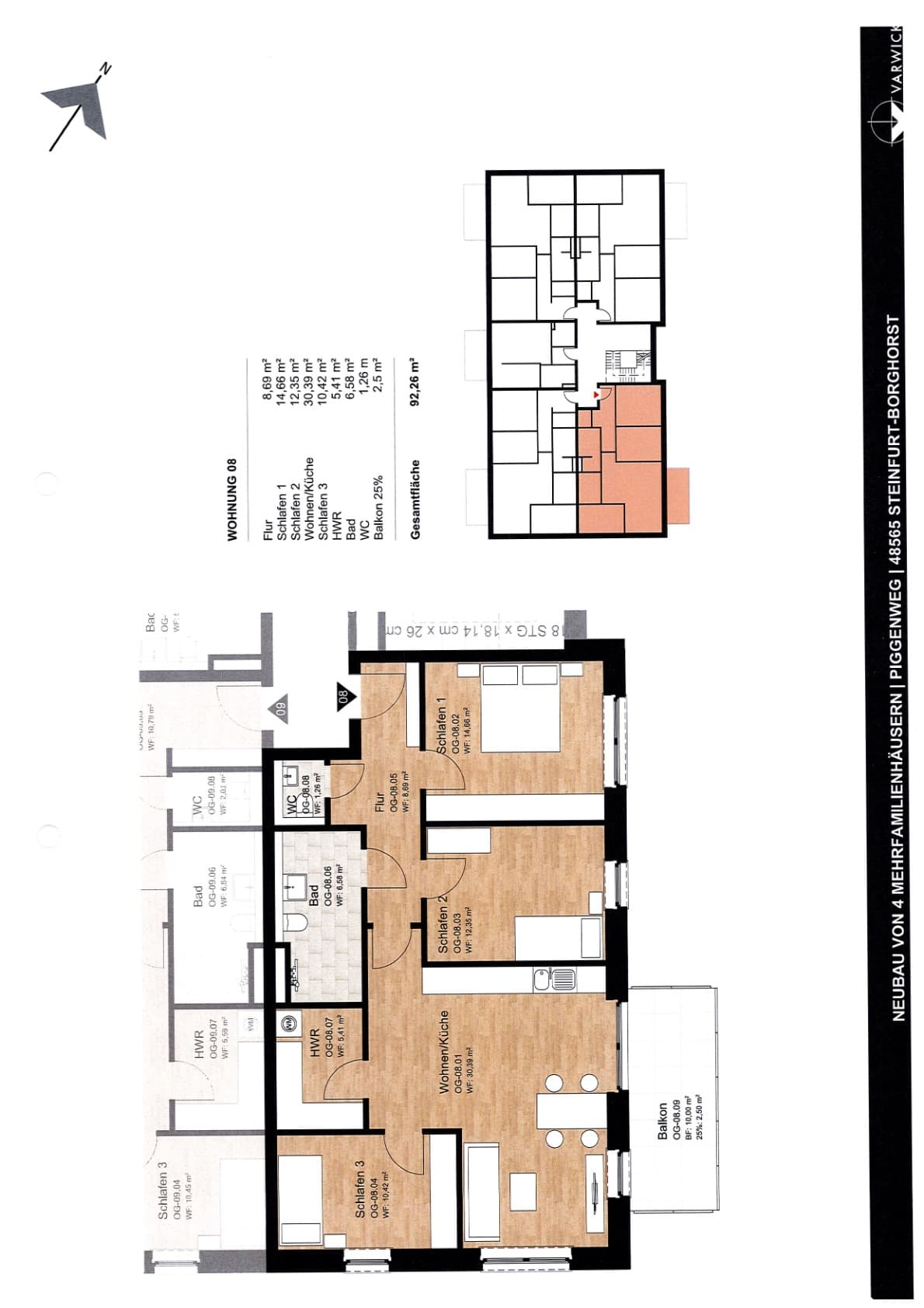 Grundriss Wohnung 08