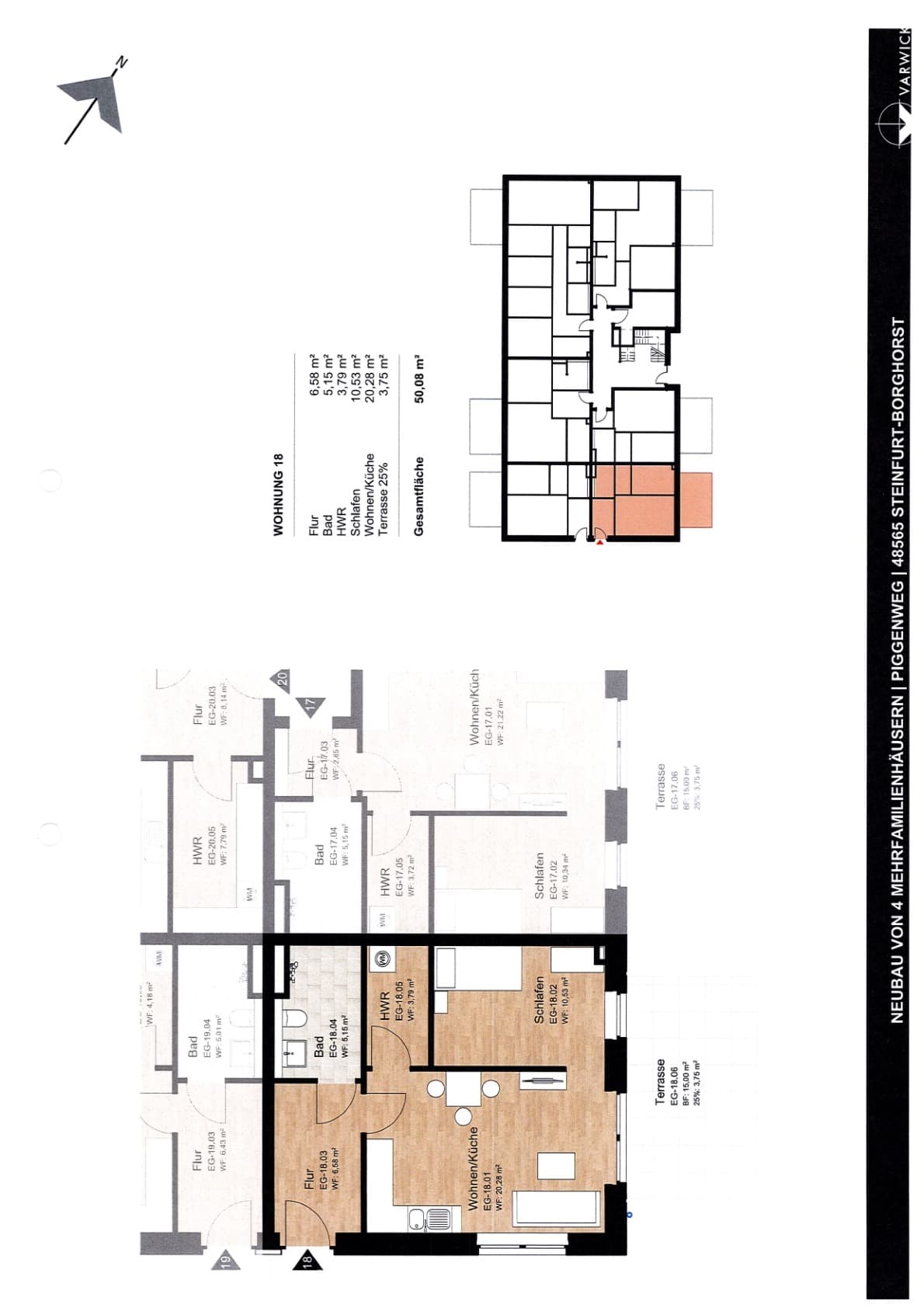 Grundriss Wohnung 18