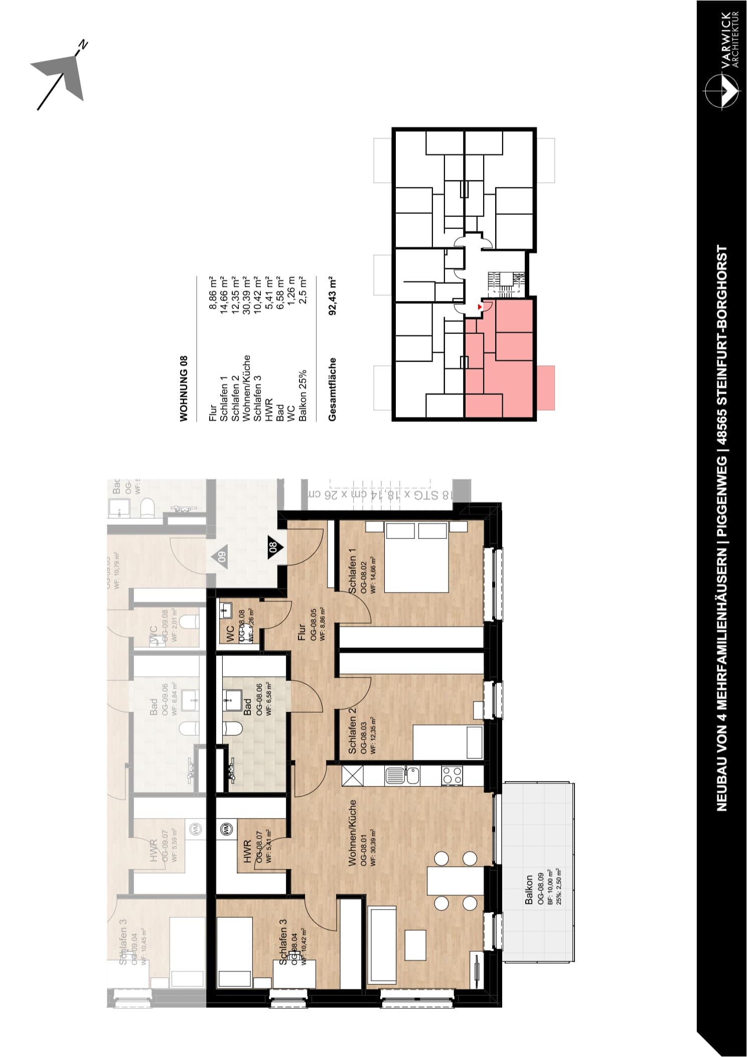 Grundriss Wohnung 08