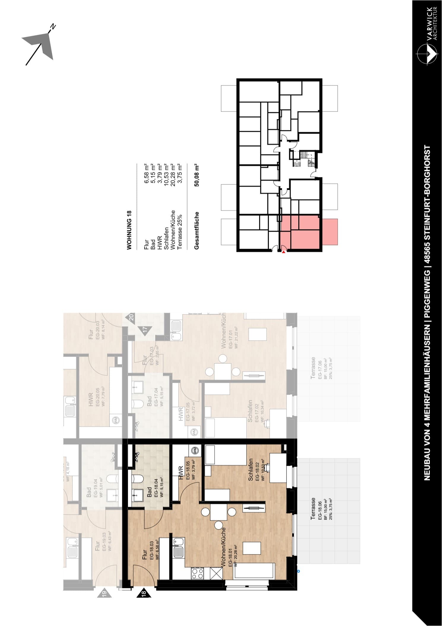 Grundriss Wohnung 18
