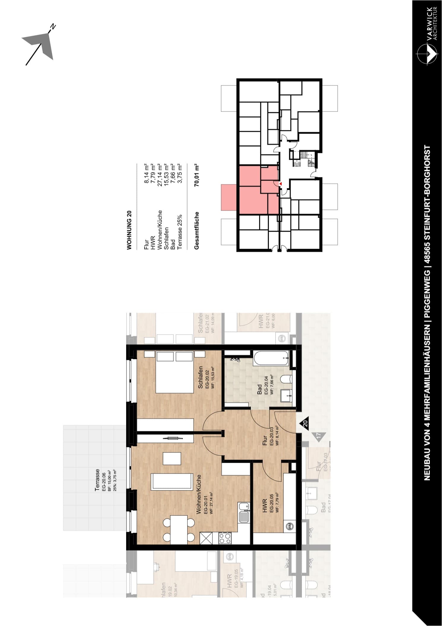Grundriss Wohnung 20